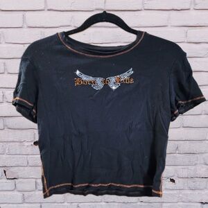 “Born To Ride” Babydoll Tee
